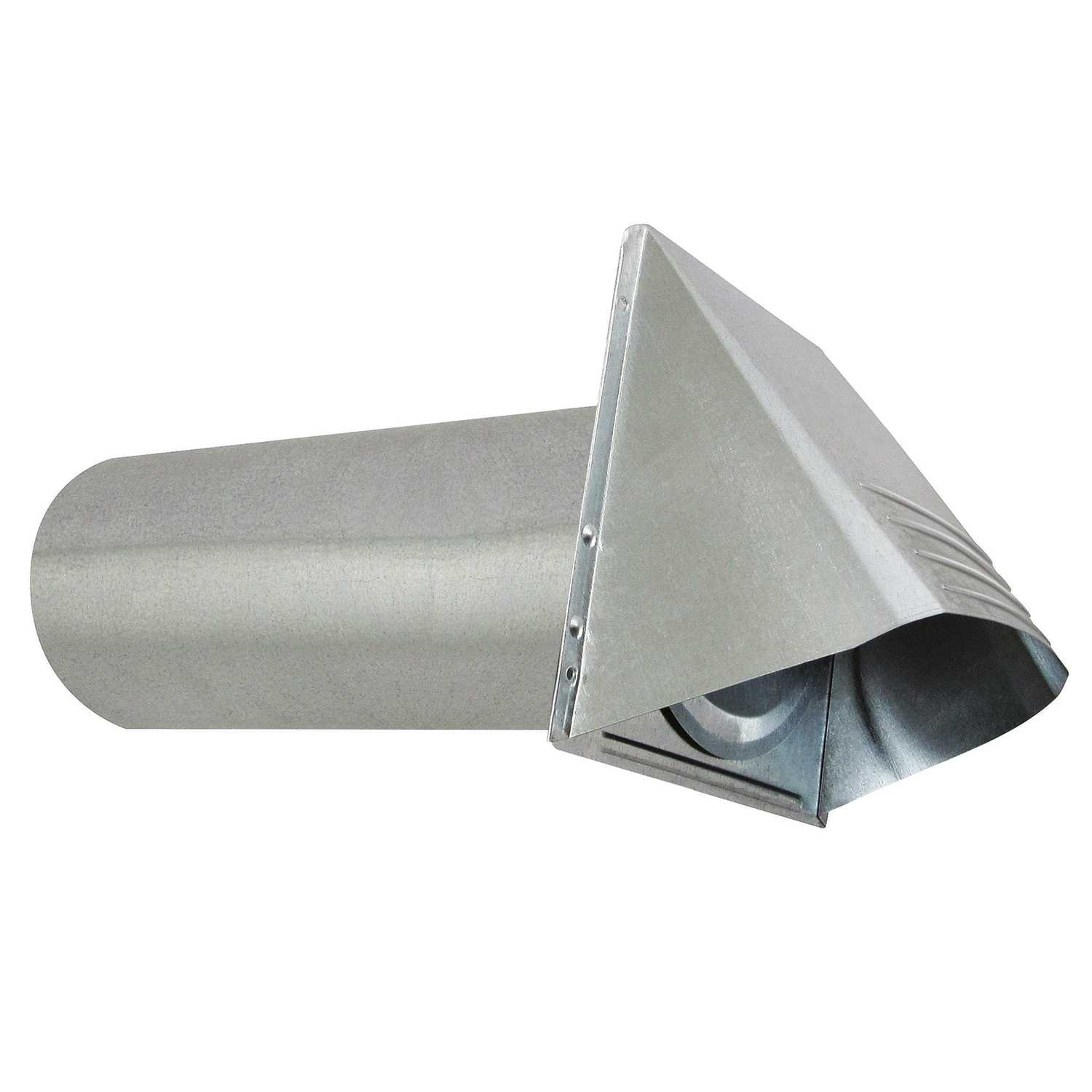 Ace 4 in. W x 4 in. L Galvanized Silver Steel Dryer Vent Ace Hardware