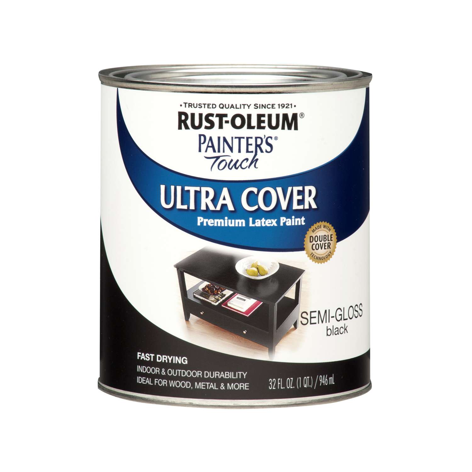 RustOleum Painters Touch Ultra Cover SemiGloss Black