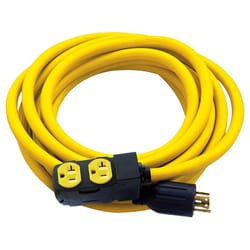 Champion 10/3 SJTW 125/250 V 25 ft. L Generator Power Cord