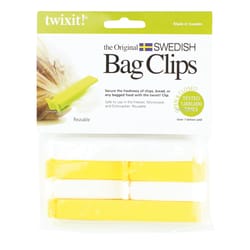 Twixit Yellow Polypropylene Bag Clip