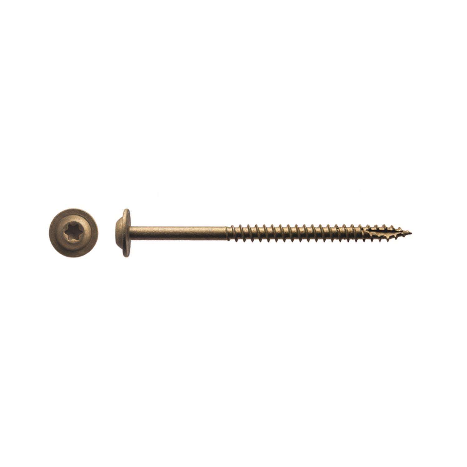 Big Timber No. 10 X 2-1/2 in. L Star Bronze Cabinet Screws 1 lb 79