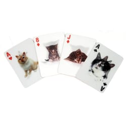 Kikkerland 3-D Cats Playing Cards