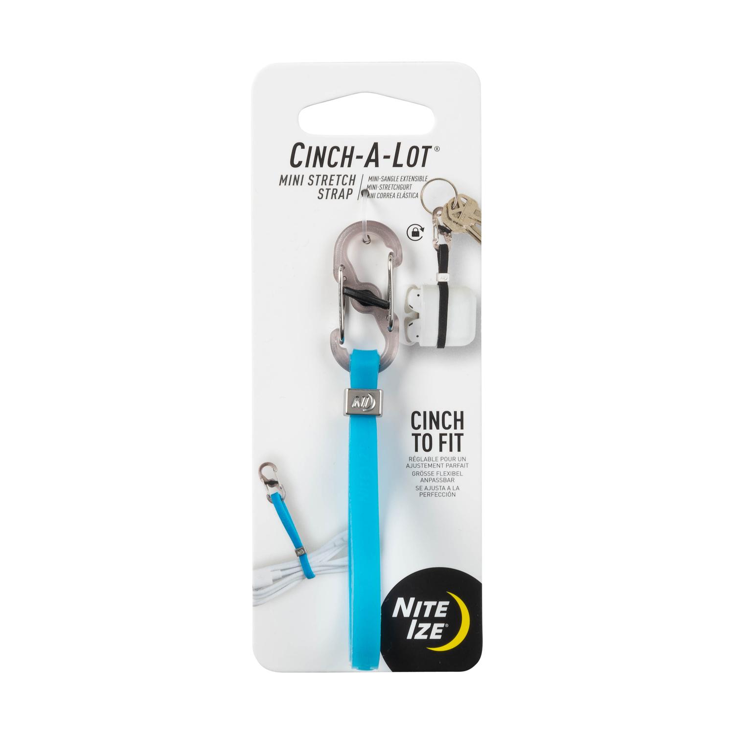 Nite Ize Cinch-A-Lot Silicone Blue Key Strap Mfr# CALS-03-R3