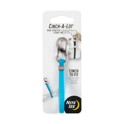 Nite Ize Cinch-A-Lot Silicone Blue Key Strap