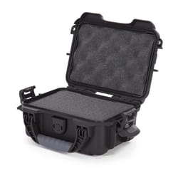 Nanuk 903 6.8 in. W X 3.8 in. H Cubbed Foam Waterproof Case Resin Black