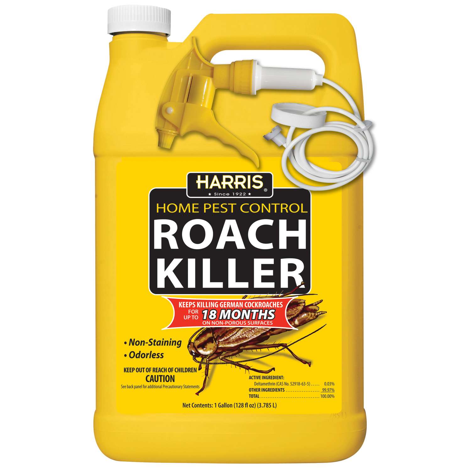 Harris Home Pest Control Roach Killer Liquid 1 gal - Ace Hardware