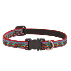 Lupine Pet Original Designs Multicolor El Paso Nylon Dog Adjustable Collar