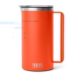 YETI Rambler 64 oz Papaya Vacuum-Insulated Pitcher Stainless Steel