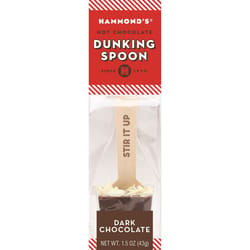 Hammond's Candies Dunking Spoon Dark Chocolate Cocoa Spoon 1 pk