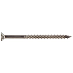 HILLMAN Project Center No. 8 Ga. X 1-1/4 in. L Stainless Steel Square Flat Head Deck Screws 25 pk