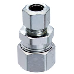 Ace 5/8 in. Compression in. X 3/8 in. D Compression Brass Straight Connector