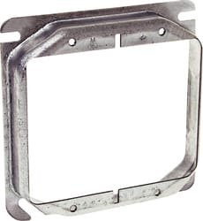 Raco Square Steel 2 gang 4 in. H X 4 in. W Box Cover