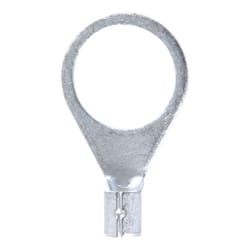 Jandorf 12-10 Ga. Uninsulated Wire Terminal Ring Silver 5 pk