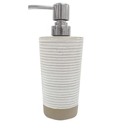 Avanti Linens Drift White Ceramic Lotion Dispenser