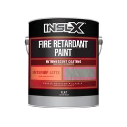 Insl-x Flat White Fire Retardant Paint Interior 1 gal