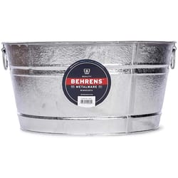 Behrens 9 gal Steel Tub Round