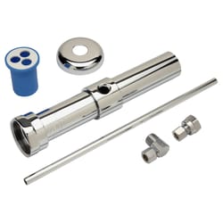 Zurn AquaFlush Flush Retrofit Kit Silver Chrome Plated Brass