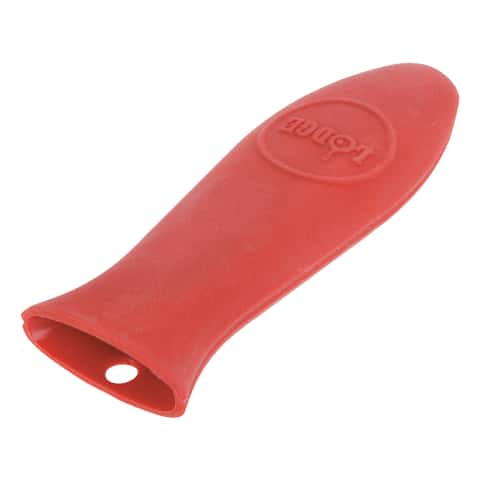 Lodge Carbon-Steel Skillet Handle Holder, Red Silicone