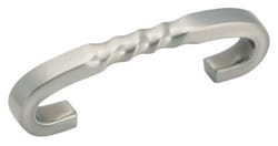 Amerock Inspirations Series Pull Cup Cabinet Pull Satin Nickel 1 pk