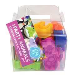R&M International Corp International Corp Party Animal Cookie Cutter Set Assorted 8 pc