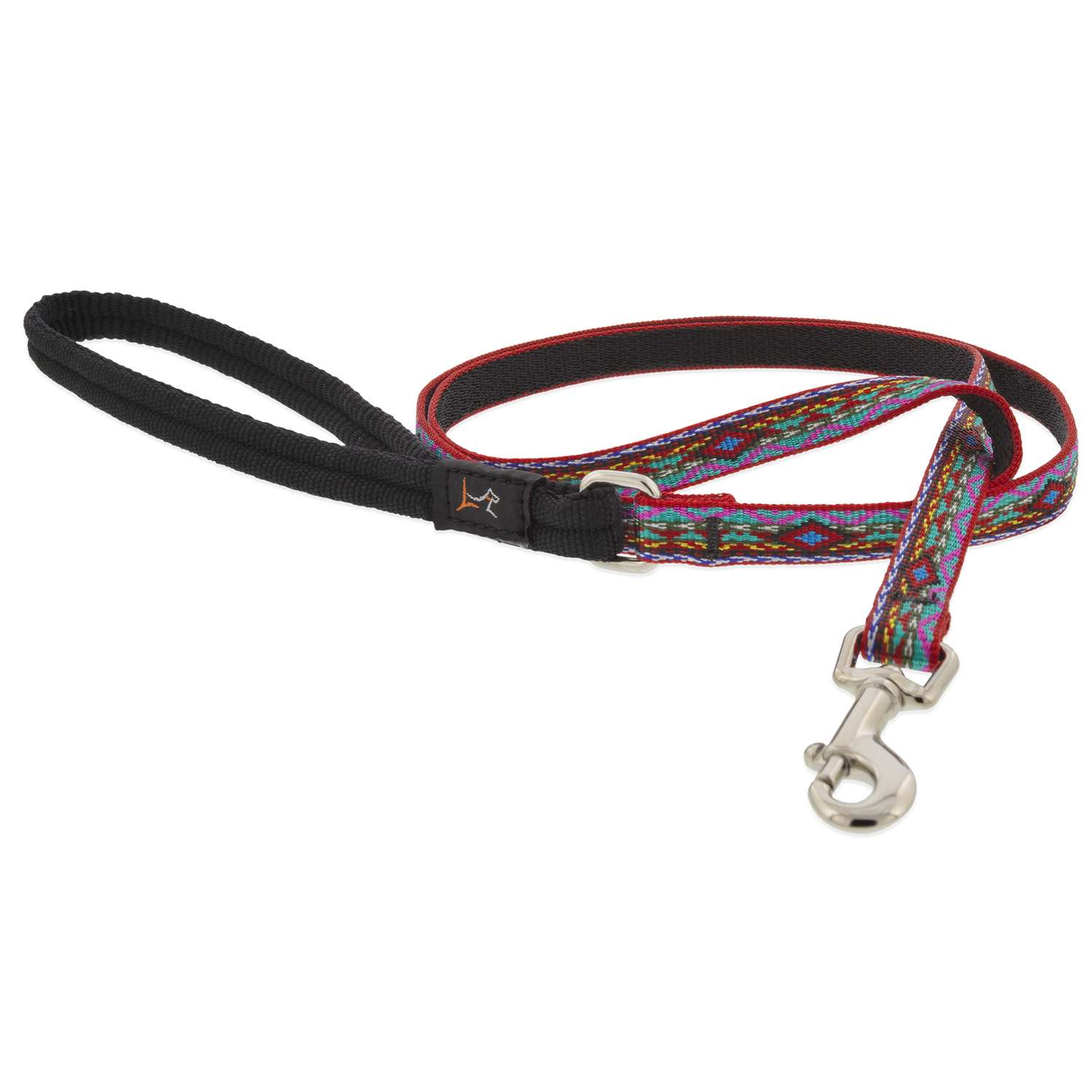 Lupine Pet Original Designs Multicolor El Paso Nylon Dog Leash Ace