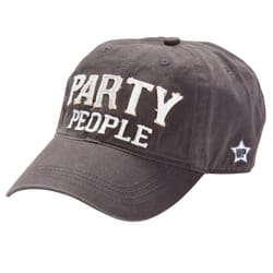 Pavilion We People Party People Baseball Cap Dark Gray One Size Fits All