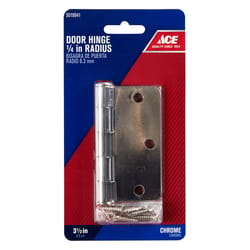 Ace 3-1/2 in. L Chrome Residential Door Hinge 1 pk