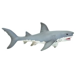 Safari Ltd. Wild Safari Great Shark Toy Gray/White