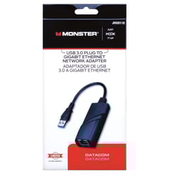 Monster Just Hook It Up USB Plug to RJ45 1 pk