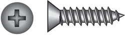 HILLMAN No. 12 Ga. X 1 in. L Phillips Flat Head Sheet Metal Screws 100 pk