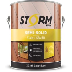 Storm System Semi-Solid Tintable Clear Oil-Based Penetrating Oil Exterior Stain 1 gal