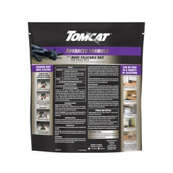 Tomcat Advanced Formula Bait Station and Bait Blocks For Mice 6 oz 6 pk