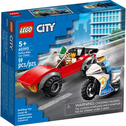 LEGO CITY City Police Bike/Car Toy Multicolored 59 pc