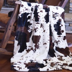Carstens Inc 60 in. L Multicolored Faux Fur Throw Blanket
