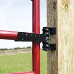 Barrette Outdoor Living 12 in. L Black Steel Self-Closing Gate Device 1 pk