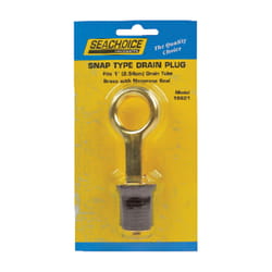 Seachoice Brass 6.5 in. L X 1 in. W Drain Plug