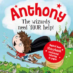 Magical Name Everyday Anthony Storybook