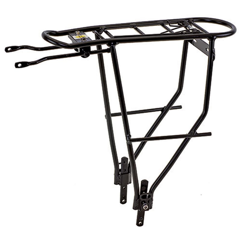 M-Wave Aluminum Rear Carrier Bike Rack Black Sansujyuku sansujyuku.com