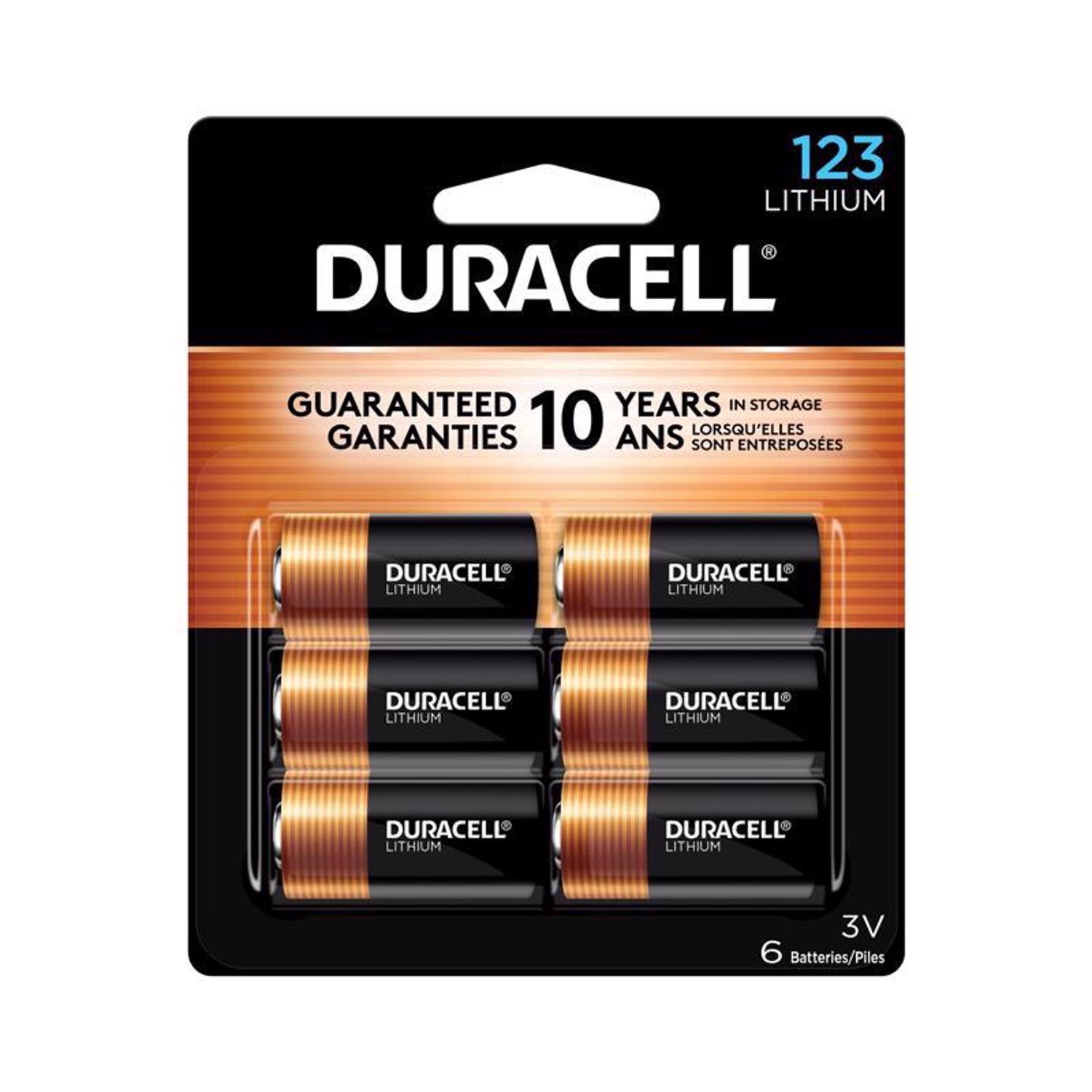 Photos - Circuit Breaker Duracell Lithium 123 3 V Battery 035755 6 pk 