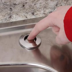 Danco Garbage Disposal Sink Top Switch Chrome Plastic