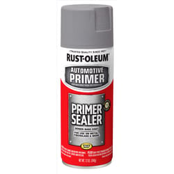 Rust-Oleum Stops Rust Flat Gray Automotive Primer Sealer Spray 12 oz