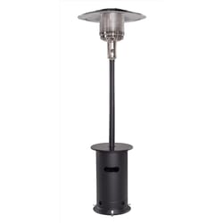 Living Accents 46000 BTU Propane Steel Freestanding Patio Heater 250 sq ft