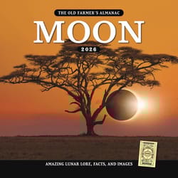 The Old Farmer's Almanac Yankee Publishing Moon Calendar 2026 Calendar