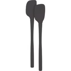 Tovolo Flex-Core Charcoal Nylon/Silicone Mini Spatula and Spoonula