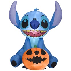 Gemmy 36 in. Stitch with Jack-O'-Lantern Inflatable