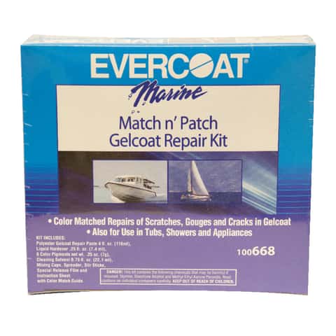 Evercoat 100668 Gel Coat Repair Kit, Match & Patch