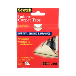 3M Scotch 1.5 in. W X 42 ft. L Reversible Vinyl Indoor Carpet Tape