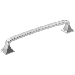 Amerock Ville Traditional Rectangle Cabinet Pull 6-5/16 in. Polished Chrome 1 pk