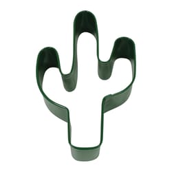R&M International Corp International Corp 3 in. W X 4 in. L Cactus Cookie Cutter Green 1 pc