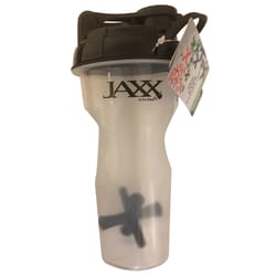 Fill 'n Brew Jaxx 28 oz Black/Clear BPA Free Shake Insulated Protein Shaker